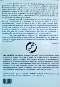 Gabriela Marc - Abuzul la copii. Diagnoza si interventie terapeutica - Img 2