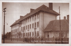 Galati. Institutul Ortodox al Femeilor Romane (scrisa)