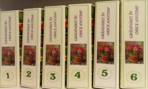Gradinarit in orice anotimp (Colectia completa de 12 volume in 6 bibliorafturi)