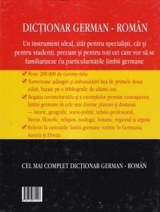 Grete Klaster-Ungureanu, Ioan Gabriel Lazarescu, Ileana Maria Moise - Dictionar german-roman - Img 2