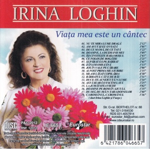 Irina Loghin - Viata mea este un cantec - Img 2