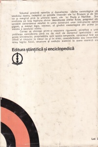 Jacques Merleau-Ponty - Cosmologia secolului XX. Studiu epistemologic si istoric al teoriilor cosmologice contemporane - Img 2