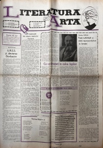 Literatura si Arta. Saptamanal al Uniunii Scriitorilor din Modova, nr. 48, 29 noiembrie 1990