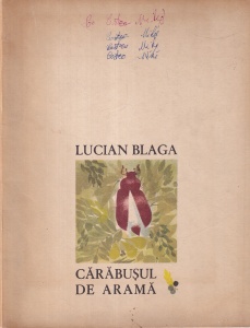 Lucian Blaga - Carabusul de arama, cu ilustratii de Anamaria Smigelschi