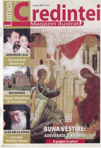 Lumea Credintei, martie 2009