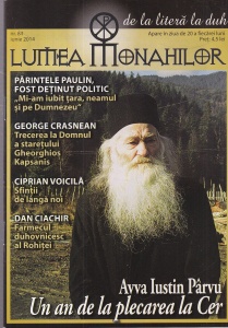 Lumea Monahilor, nr. 84, iunie 2014