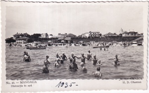 Mangalia. Distractia in apa (necirculata 1935)