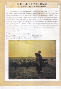 Mari pictori. Viata, sursele de inspiratie si opera. Millet si Scoala de la Barbizon, nr. 15 - Img 2