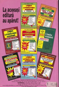 Mariana Badea - Limba si literatura romana pentru elevii de liceu clasa a IX-a - Img 2