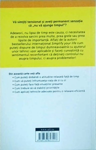 Marion Kustenmacher - Simplify your life. Cum castigam timp - Img 2