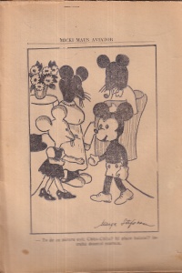 Micky Maus aviator. Poveste de Mos Ene (1942) - Img 2