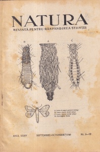 Natura. Revista pentru raspandirea stiintei, anul XXXV, nr. 9-10, septembrie-octombrie 1946