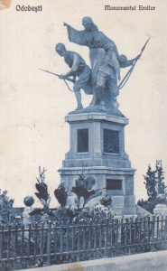 Odobesti. Monumentul Eroilor (circulata 1929)