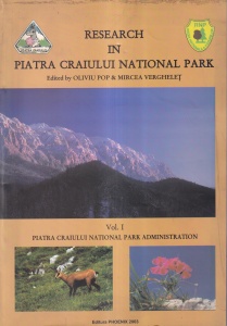 Oliviu Pop, Mircea Verghelet - Research in Piatra Craiului National Park, volumul 1: Piatra Craiului National Park Administration