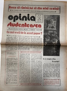 Opinia Studenteasca, nr. 24, 4-10 mai 1990