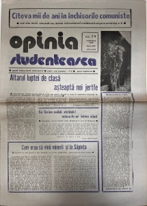 Opinia Studenteasca, nr. 39, septembrie 1990