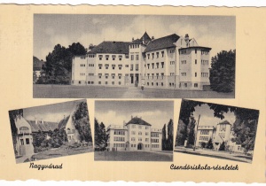 Oradea / Nagyvárad Csendöriskola-részletek (necirculata)
