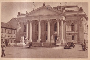 Oradea. Teatrul de Stat (circulata 1952)