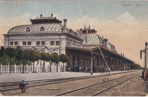 Ploesti. Gara (circulata 1925)