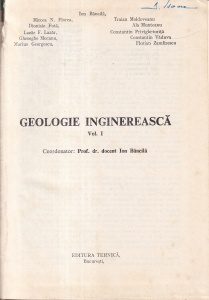 Prof. dr. docent Ion Bancila - Geologie Inginereasca, volumul 1 - Img 2