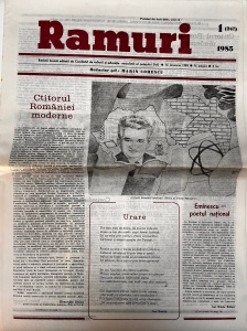 Ramuri, nr. 1, 15 ianuarie 1985
