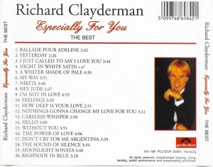 Richard Clayderman – Especially For You - Img 2