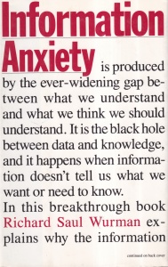 Richard Saul Wurman - Information Anxiety