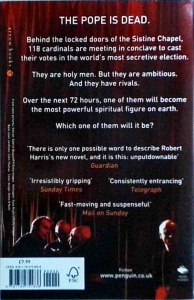 Robert Harris - Conclave - Img 2