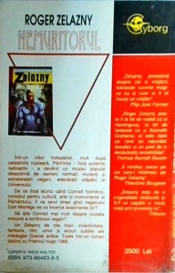 Roger Zelazny - Nemuritorul - Img 2