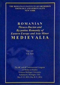 Romanian Thraco-Dacian and Byzantine Romanity of Eastern Europe and Asia Minor. Medievalia