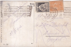 Salinele Slanic-Prahova. Intrare in Ocna Veche (muntele de Sare) (circulata 1924) - Img 2