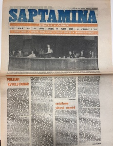 Saptamana, nr. 28, 14 iulie 1989