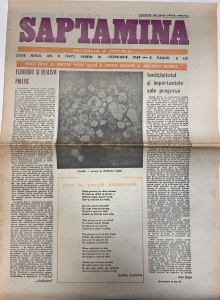 Saptamana, nr. 6, 10 februarie 1989