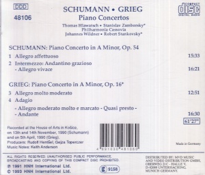 Schumann, Grieg - Piano Concertos - Img 2