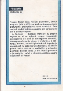 Sfantul Augustin - Solilocvii. Editie bilingva - Img 2