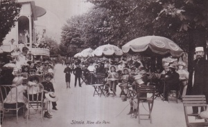 Sinaia. Alee din Parc (circulata 1910)