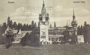 Sinaia Castelul Peles (circulata 1924)