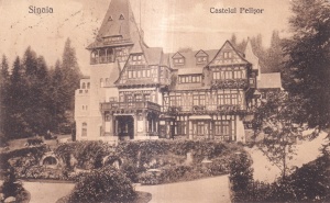 Sinaia. Castelul Pelisor (circulata 1924)