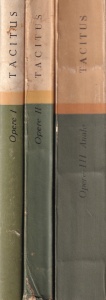 Tacitus - Opere, 3 volume