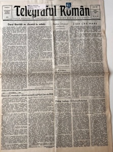 Telegraful roman, nr. 45-46, 1 decembrie 1990. Foaie religioasa editata de Arhiepiscopia Ortodoxa Romana a Sibiului