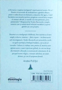 Teodor Baconschi - Cetatea sub asediu. Insemnari despre credinta, ratiune si terorism - Img 2