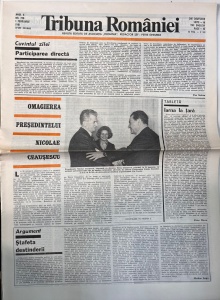 Tribuna Romaniei, nr. 198, 1 februarie 1981