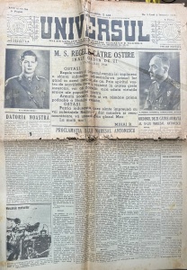 Universul, nr. 2, 3 ianuarie 1944