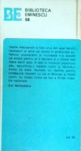 Vasile Alecsandri - Poezii - Img 2