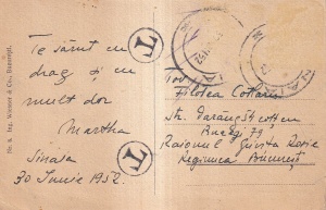 Vederi din Sinaia. Castelul Pelisor (circulata 1952) - Img 2