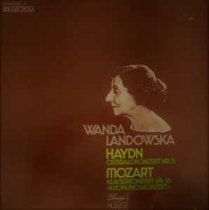Wanda Landowska – Haydn Cembalokonzert nr. 11 Mozart Klavierkonzert nr. 26 Kronungskonzert