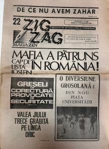Zig Zag Magazin, nr. 22, 7-13 august 1990