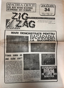 Zig Zag Magazin, nr. 34, 30 octombrie - 4 noiembrie 1990