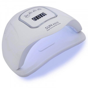 Lampa led uv unghii, gel, semipermanente, 120W, uscare rapida, Timer, Senzori, alb ideala pentru manichiura