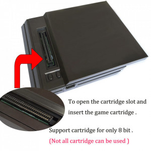 Consola De Jocuri GS4 PRO, 2 Controller Cu Fir, 200 de jocuri retro instalate in memorie, slot diskete